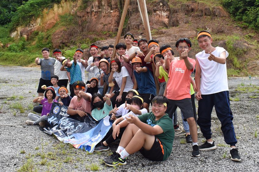 Harvest Academy students together at the H-Explore exploration camp in Penang